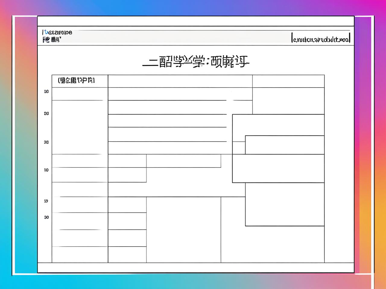 大单元教学设计模板，提升教学效率与深度的关键工具