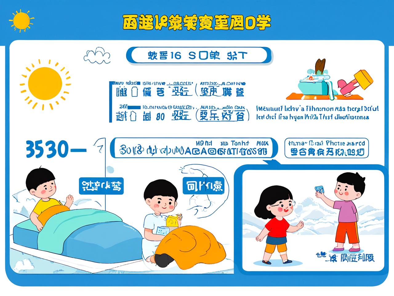 中小学生睡眠管理方案，保障健康成长的关键